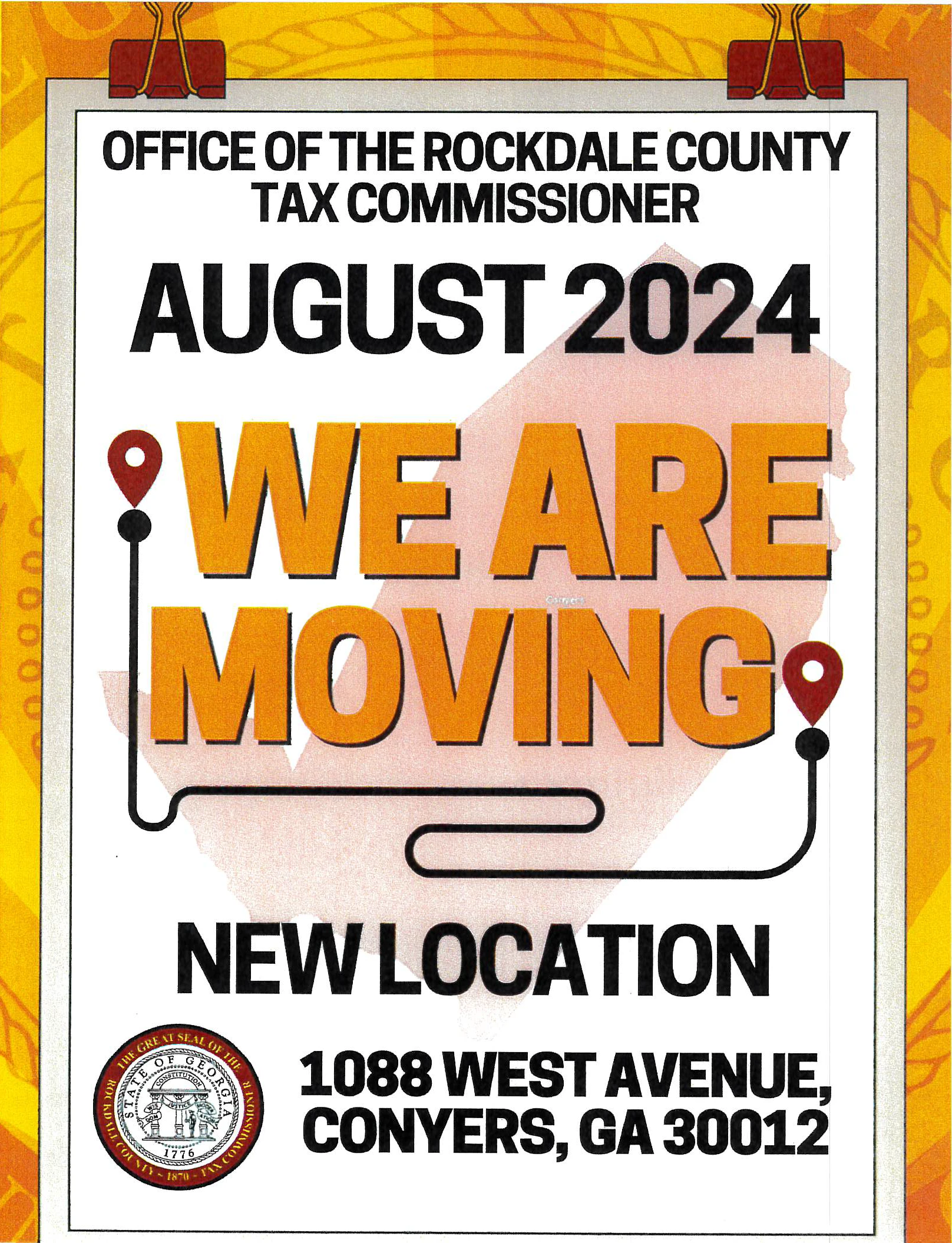 August 2024 - We Are Moving to a new location. 1088 West Ave, Conyers, GA 30012